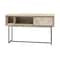 Armen Living Peridot 1 Drawer Console Table in Natural Acacia Wood LCPECNNAT - alternate 2
